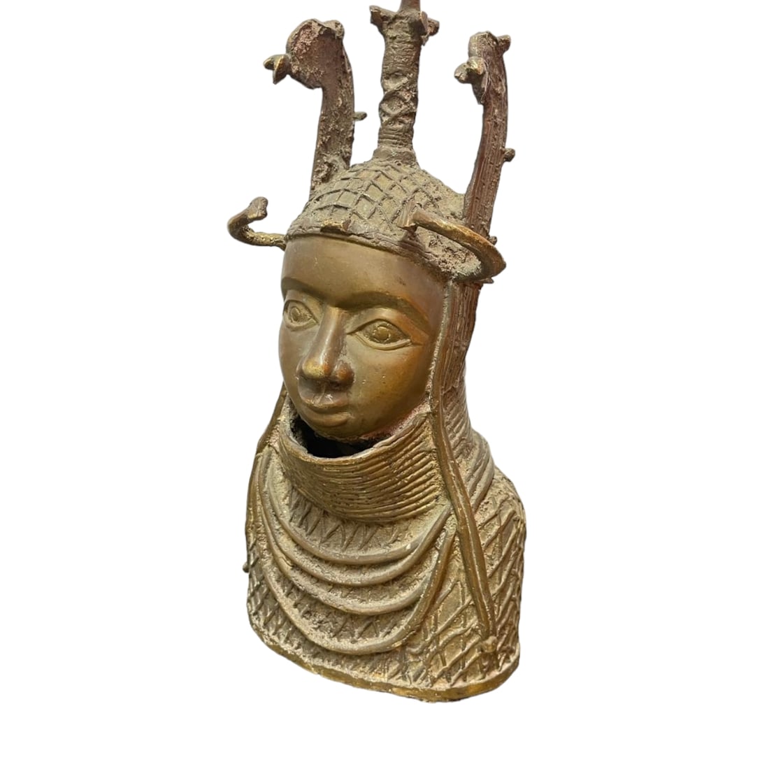 Benin Bronze Head (1 of 5)