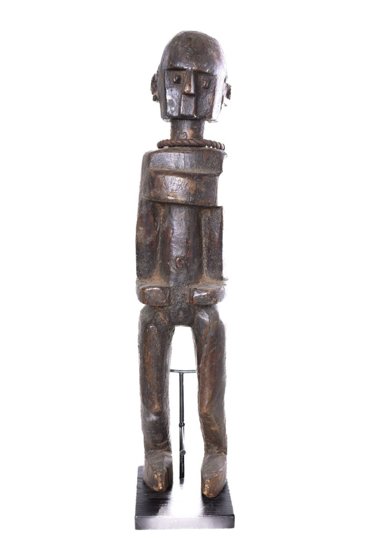 Ancestor figure - Wood - Chamba - Nigeria (1 of 9)