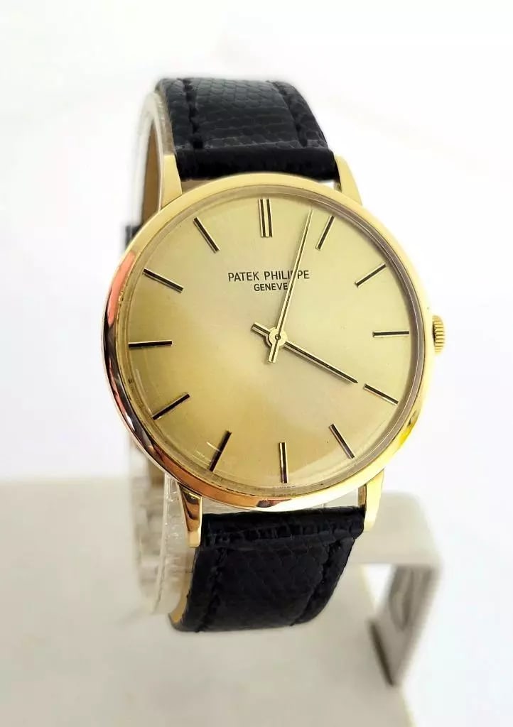 Vintage 18k PATEK PHILIPPE Mens Calatrava Winding Watch Ref 3468* RARE* SERVICED: Condition Pre-owned An item that has been used previously. The item may have some signs of cosmetic wear, but is fully operational and functions as intended. This item may be a floor model or store re