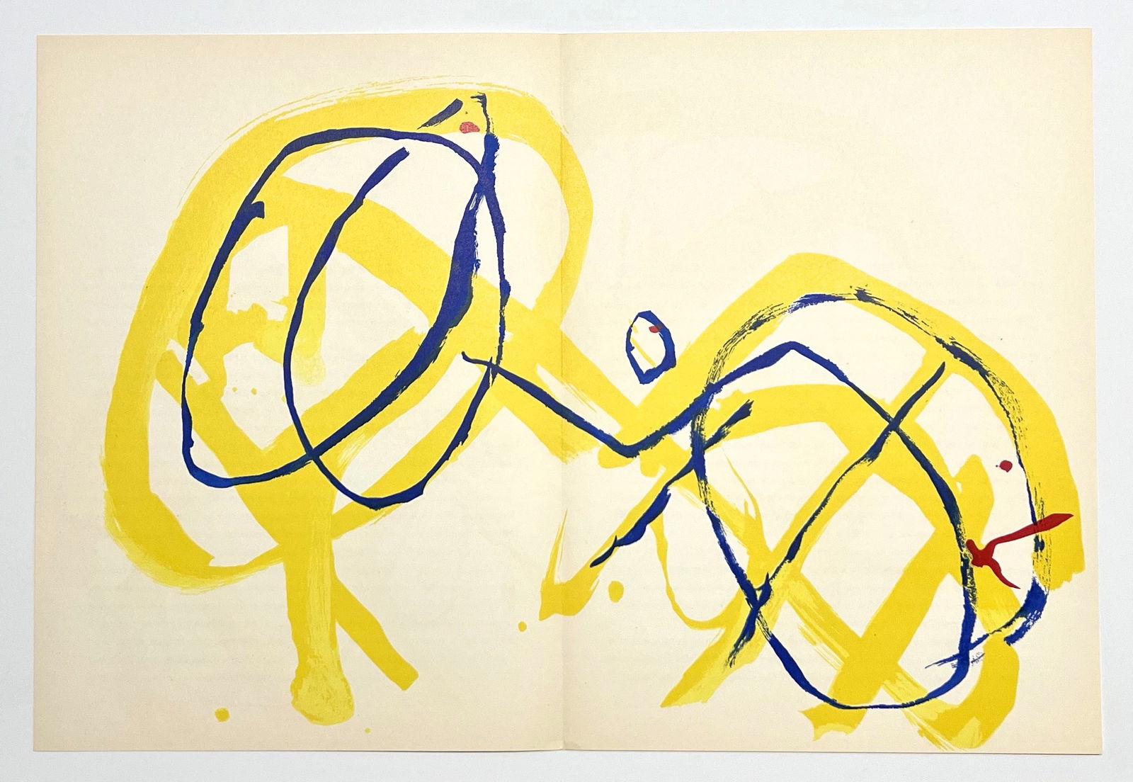 Pierre Tal-Coat original lithograph, 1962 (1 of 1)