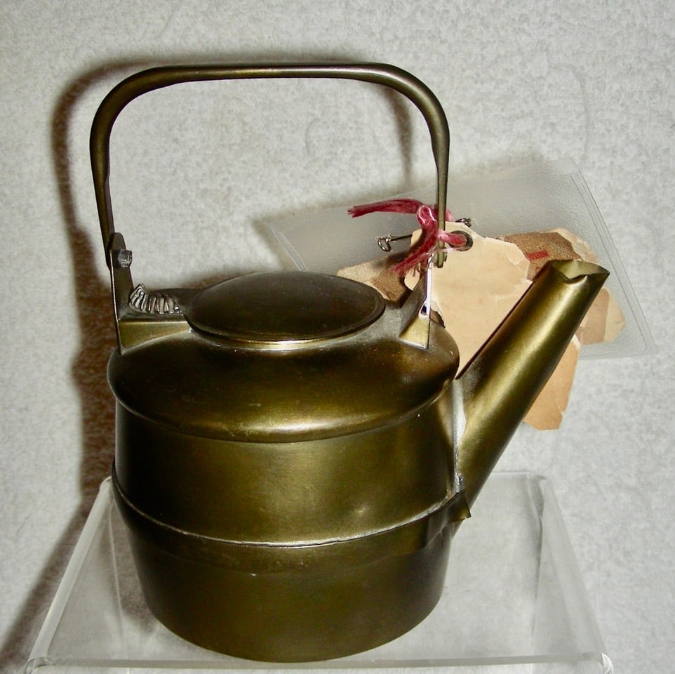 Patent Model Teapot w/Swivel Lid 1871 (1 of 7)