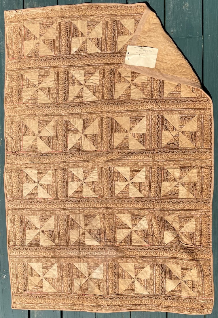 Crib Quilt c. 1860 from Alfred, ME (1 of 1)