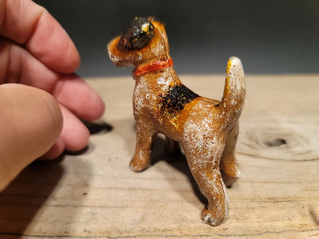 Cast Iron Terrier Dog Figure (1 of 20)