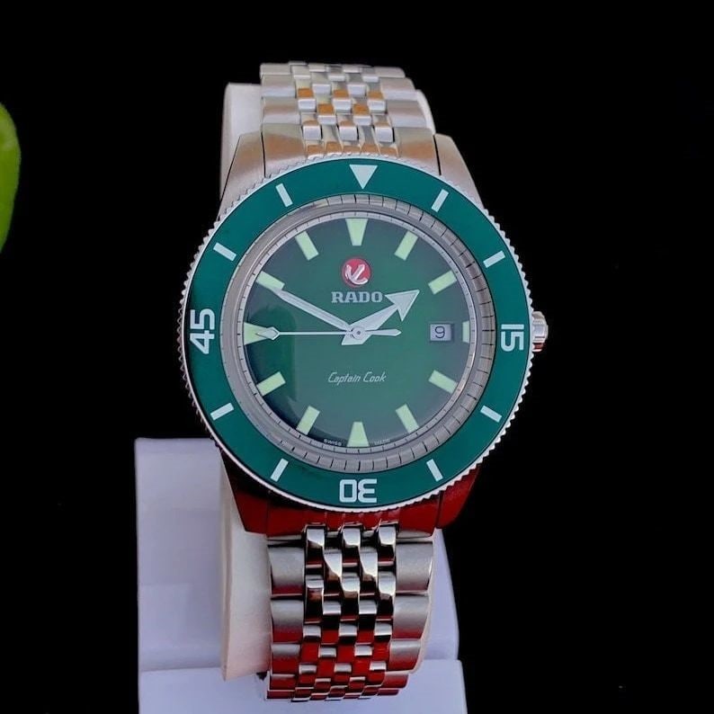 Rado Captain Cook Automatic 763-6105-3 With Date Swiss Made 42mm (1 of 8)