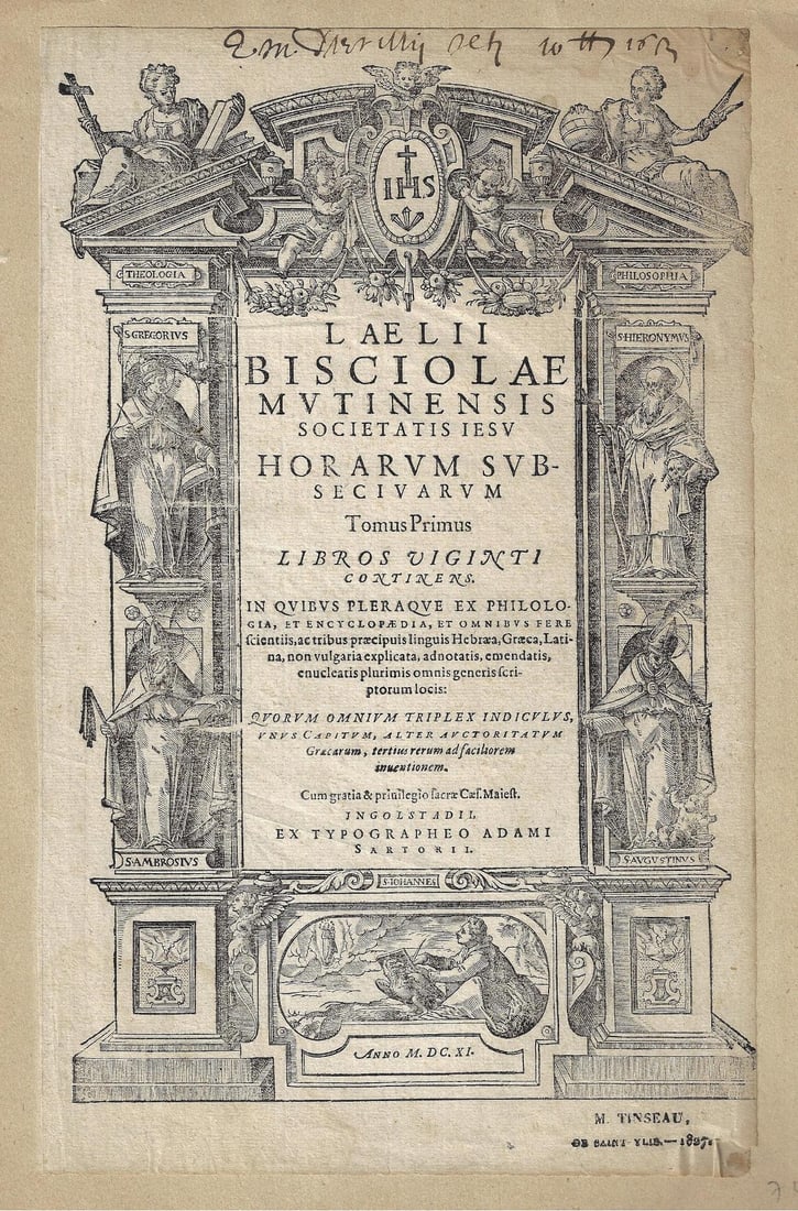 1611 Engraved Title Leaf Nicely Illustrated (1 of 1)