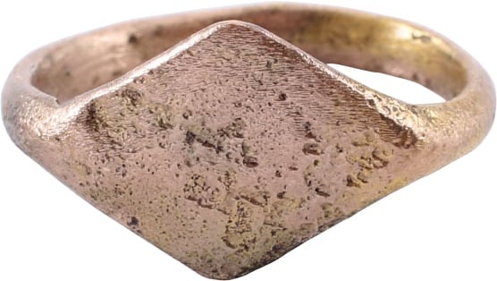 RENAISSANCE PERIOD EUROPEAN RING, 14TH-16TH CENTURY SIZE 6 ½ (1 of 5)