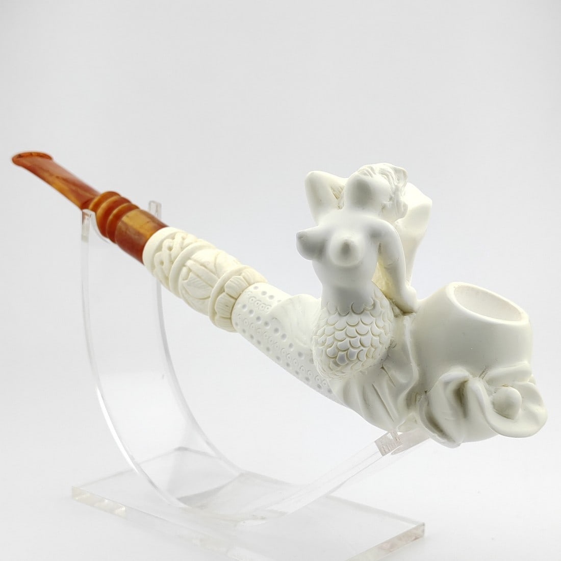 Mermaid Meerschaum Pipe (1 of 9)