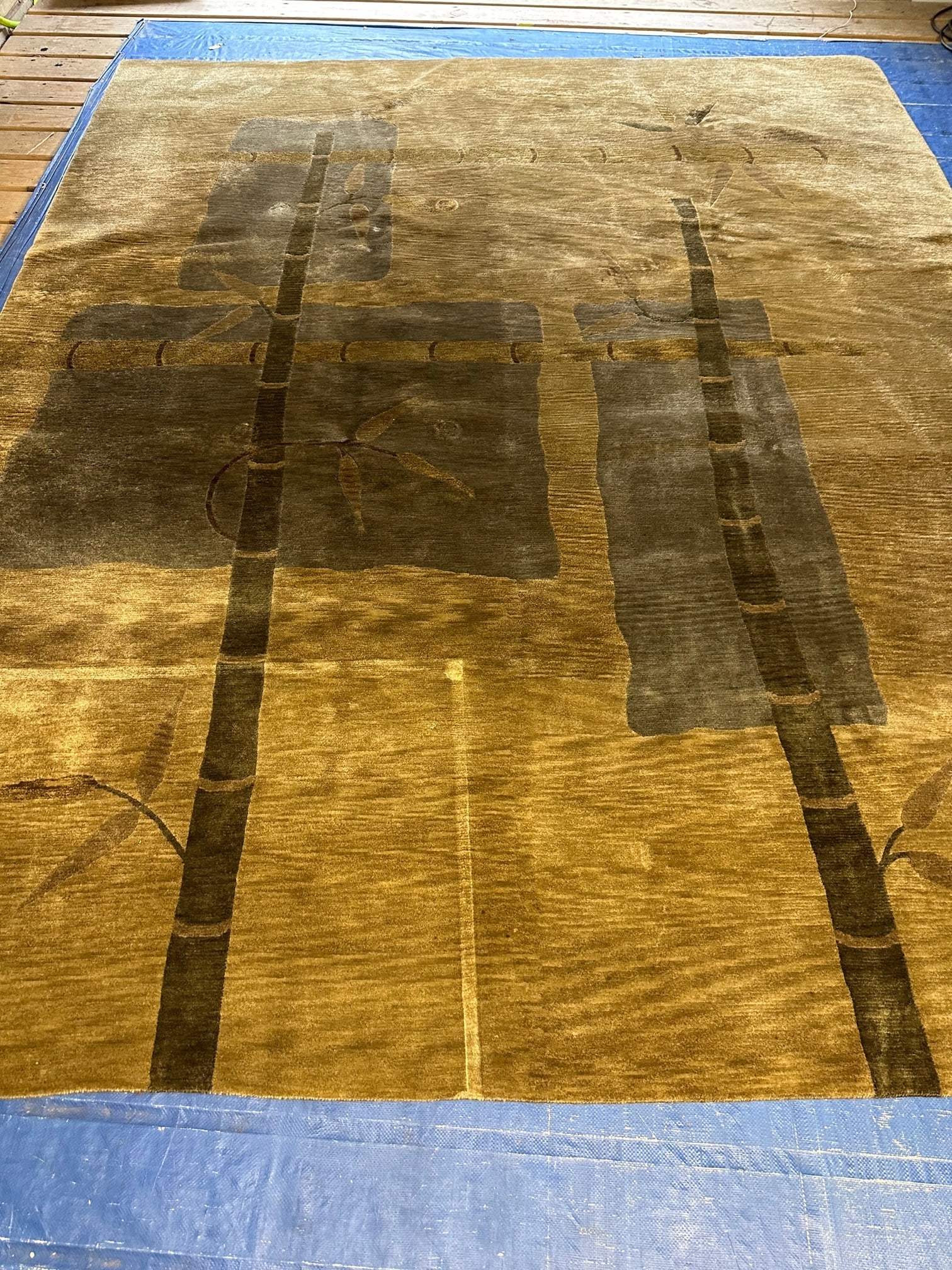 Hand Knotted Tibetian Rug 6x9 ft (1 of 9)