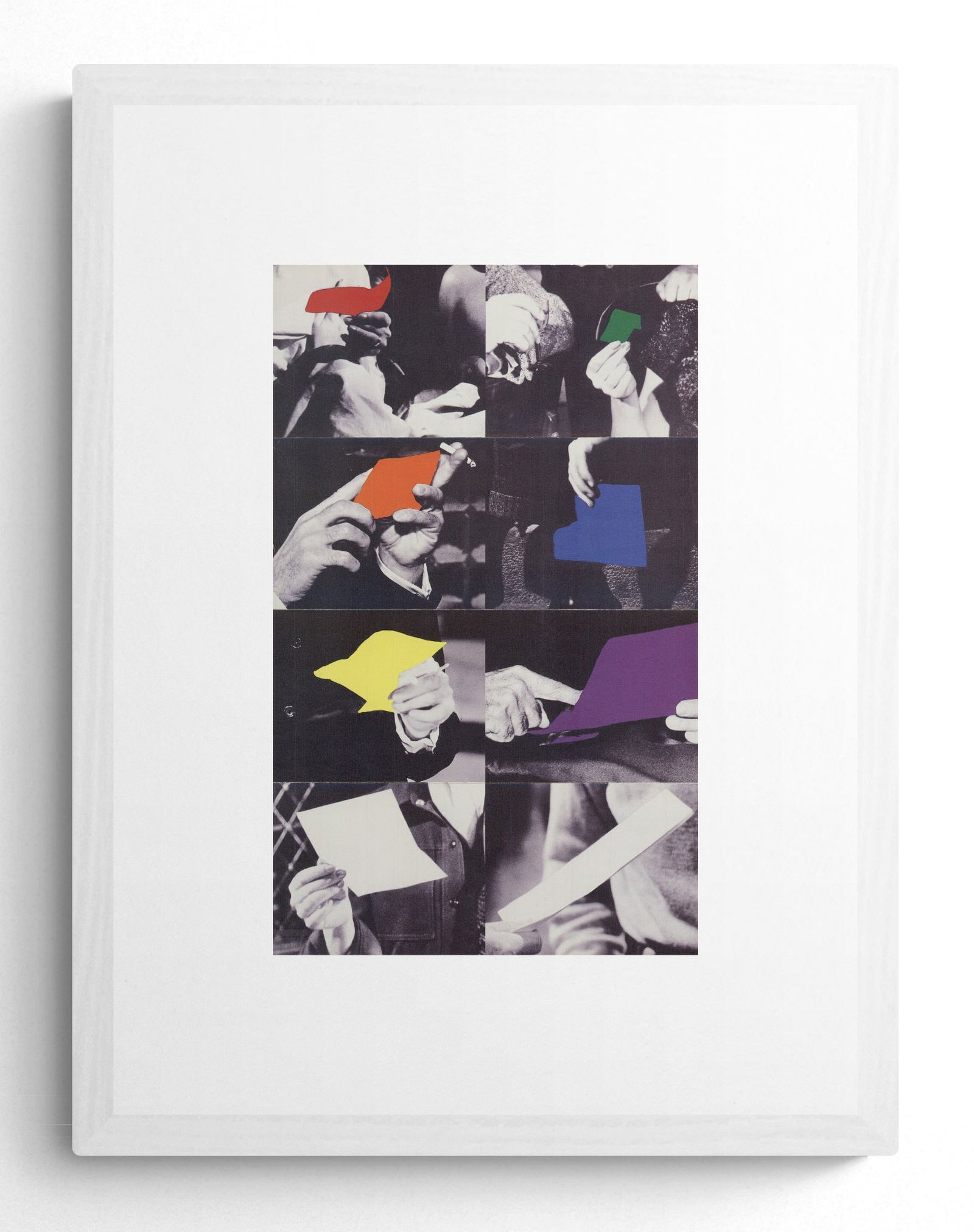 John Baldessari - Working Materials, 2003, Invitation - 2003 Offset Lithograph 12.75" x 8.25" (1 of 2)