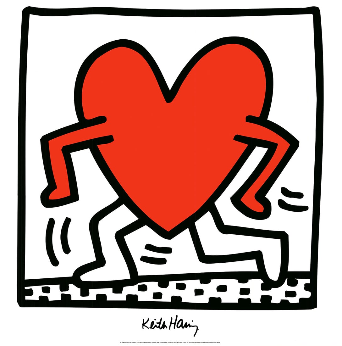 Bundle- 2 Assorted Keith Haring Posters (1 of 2)