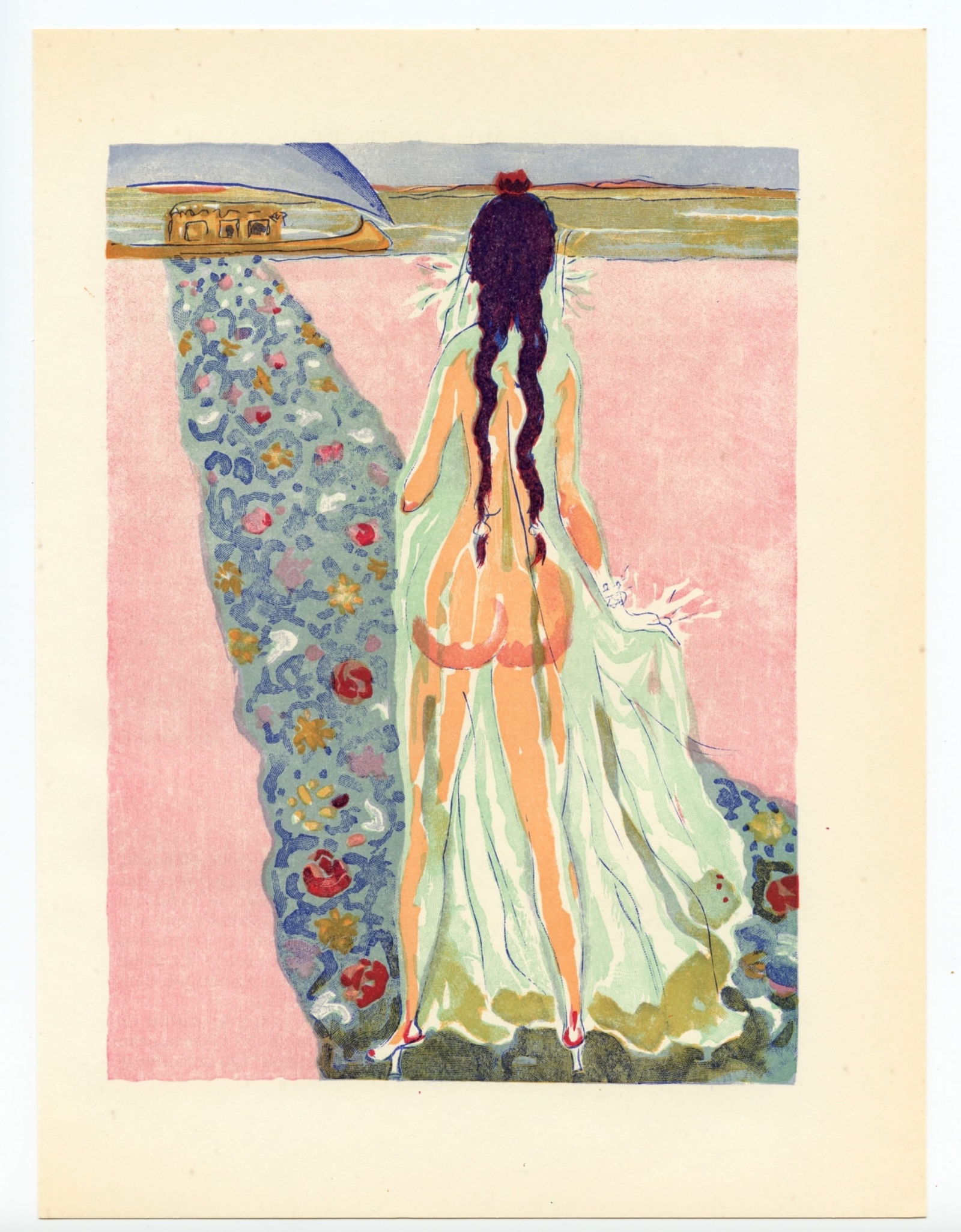 Kees van Dongen engraving for "Mille Nuits" (1 of 1)