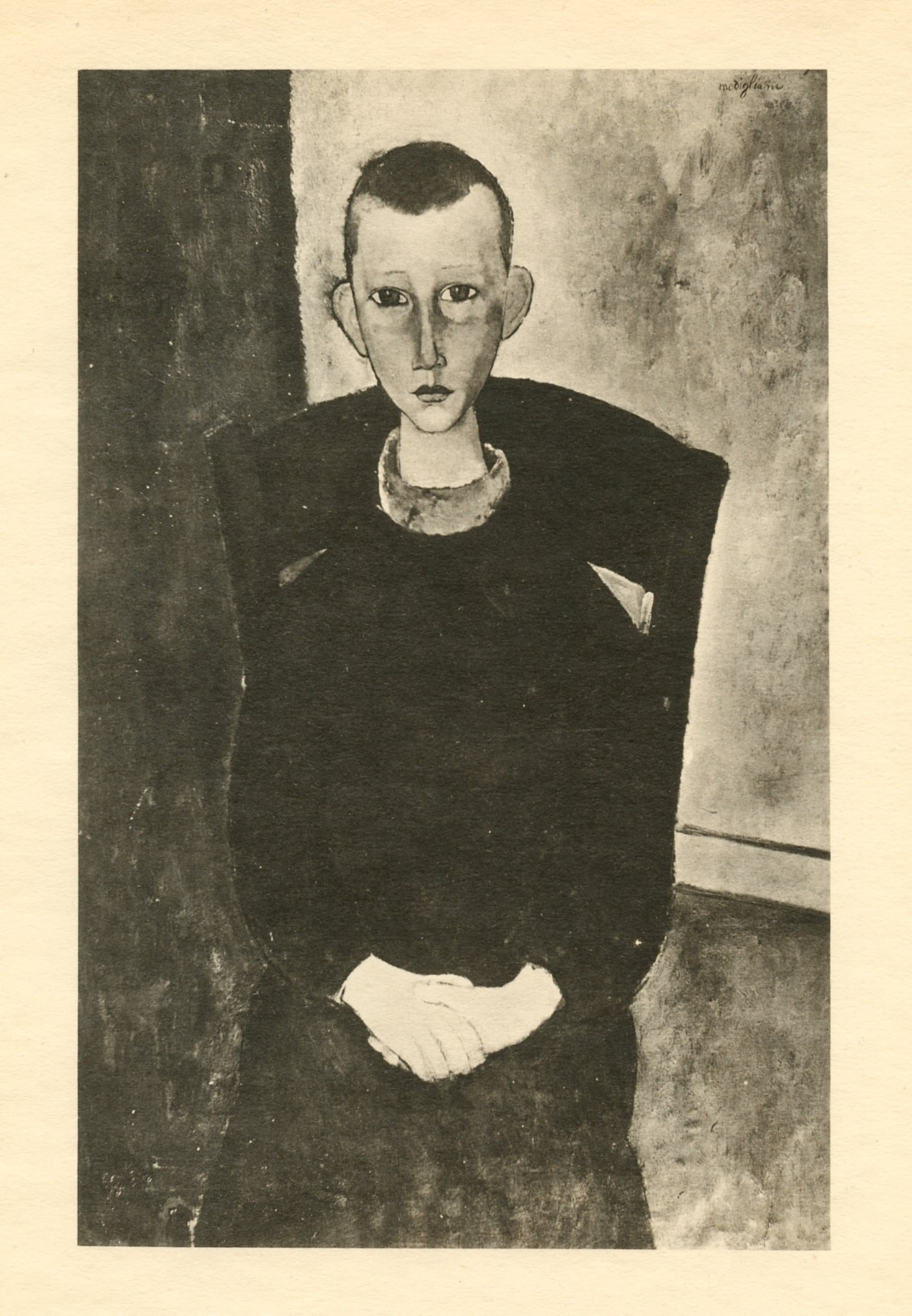 Amedeo Modigliani "Le gosse du concierge" (1 of 1)