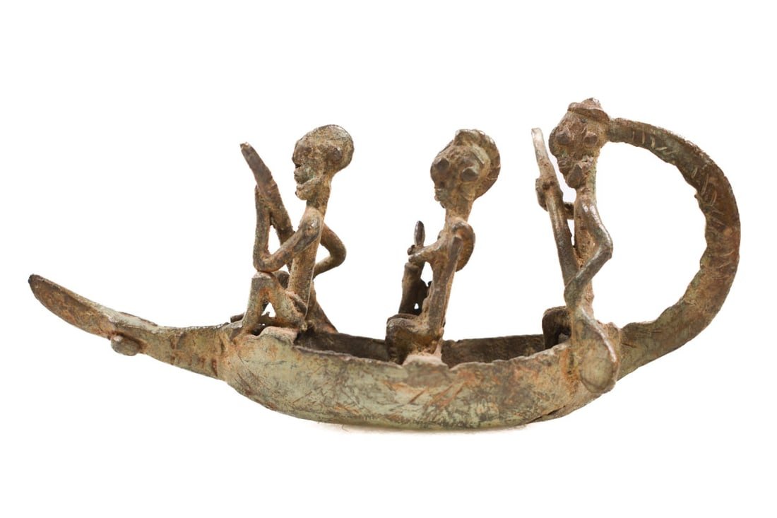 Pirogue - Bronze - Dogon - Mali (1 of 1)