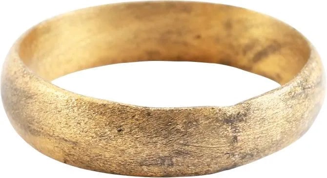 ANCIENT VIKING WEDDING RING, SIZE 9 3/4 (1 of 5)