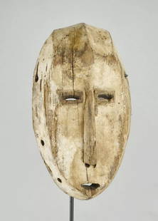 Old LEGA Bwami cult wooden Face Mask Congo Drc Warega African Tribal Art 1127: CONGO RDC Beautiful Lega idimu mask Obviously old Those masks were used in the cult of Bwami, an association which organized the social structure and ensured the stability of the Lega community The