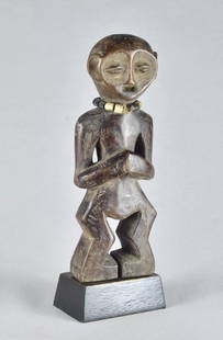 Nice LEGA Figure Iginga statue Bwami Cult Congo Drc African Tribal Art MC 1907: CONGO DRC LEGA Bwami Figure The figures used in the cult of the Bwami are generically called Iginga Collective, sacred properties, they are kept in secret, generally in closed wicker baskets. Their
