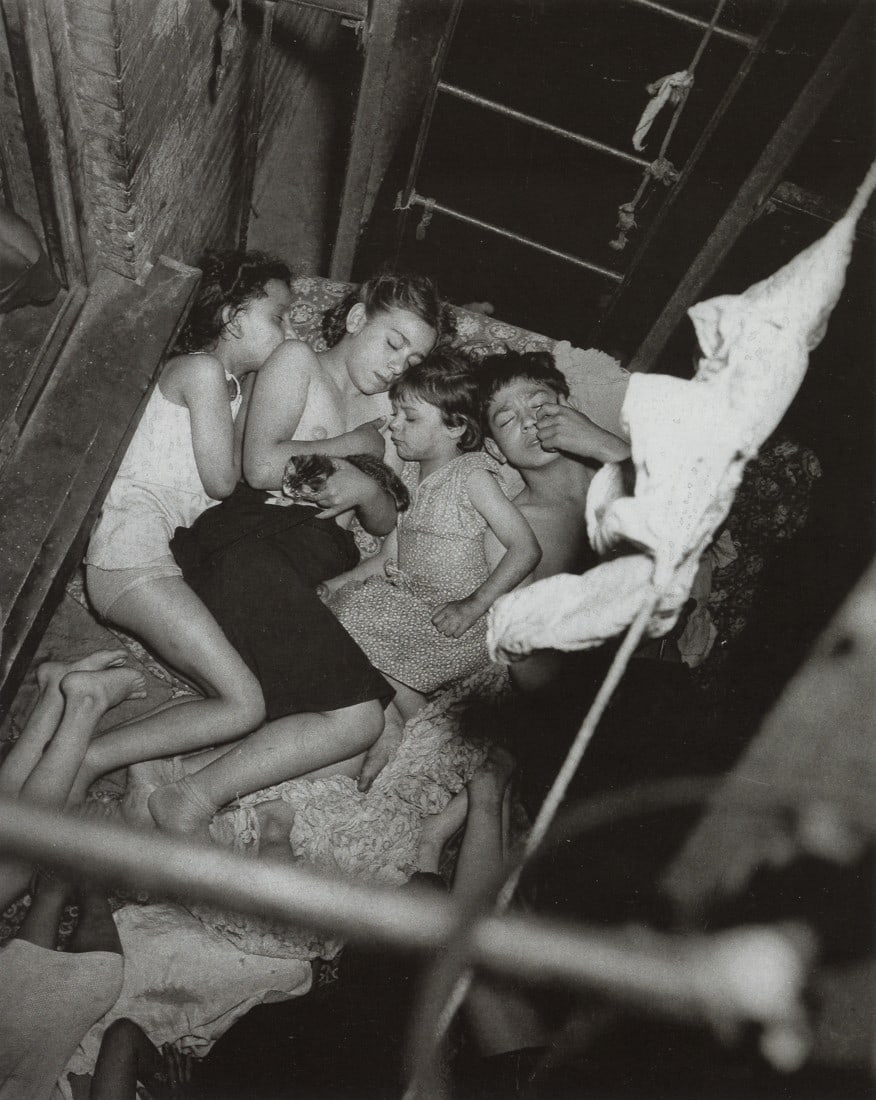 WEEGEE (ARTHUR FELLIG) - Children on the Fire Escape (1 of 1)
