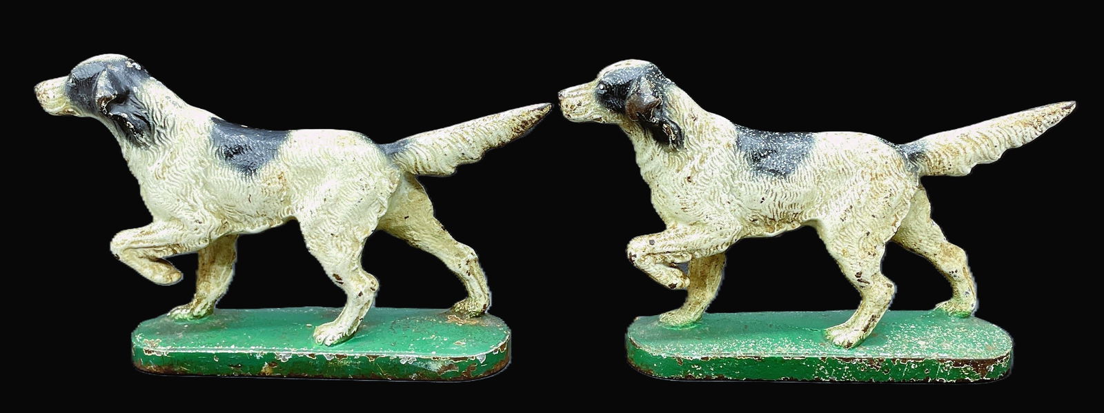 Cast Iron Pointer Dog Bookends (1 of 7)