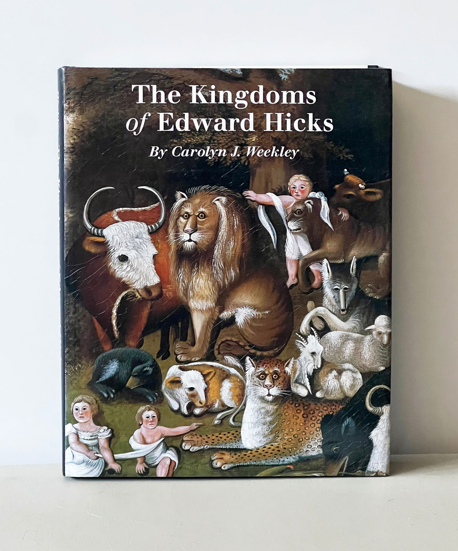 The Kingdoms of Edward Hicks by Weekley: Edwards Hicks (1780-1849), creator of the Peaceable Kingdom paintings, is among the best-loved American folk artists. Published to accompany a 1999 travelling exhibition in the US, this volume draws o