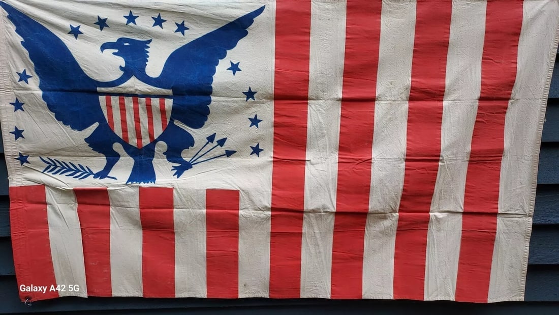United States Revenue cutter 13 Star American Flag - Eagle Hollywood studios (1 of 5)