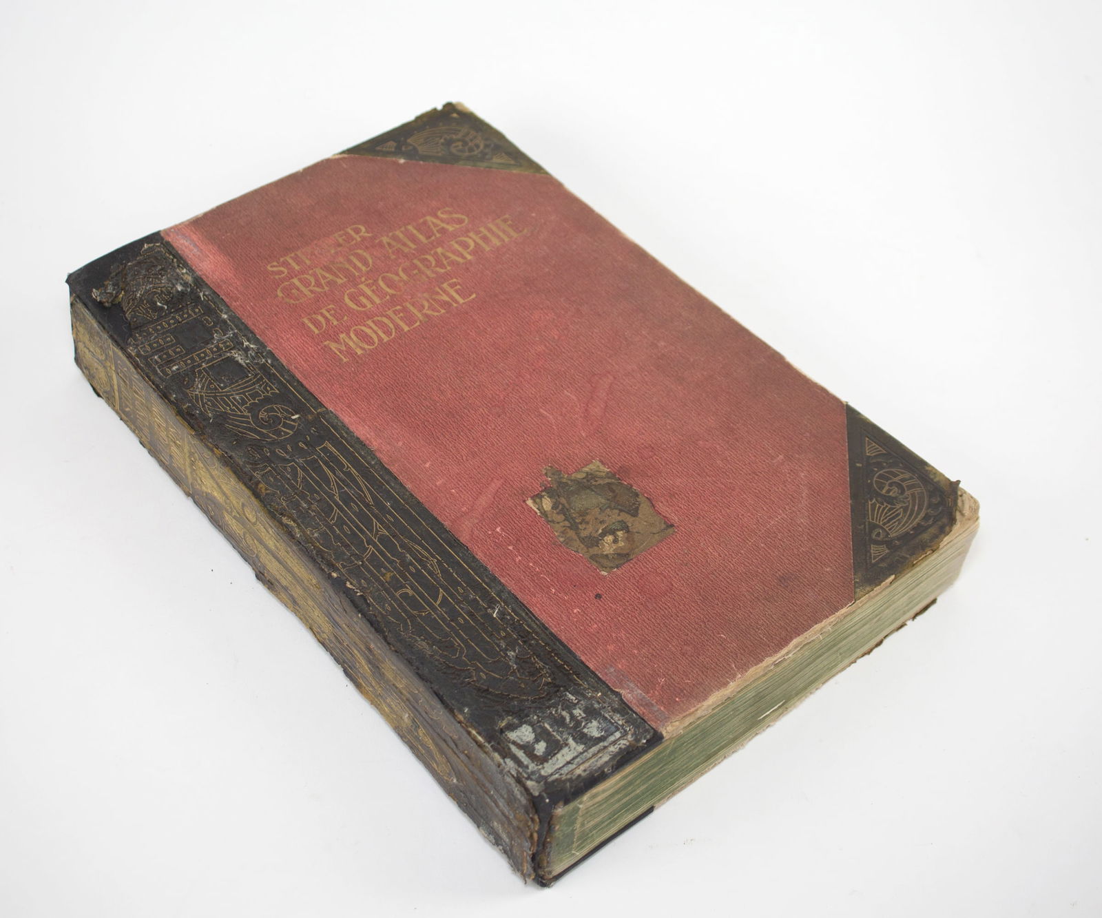 Atlas 1909 Stielers Chromolithography 9Th. French edition (1 of 5)