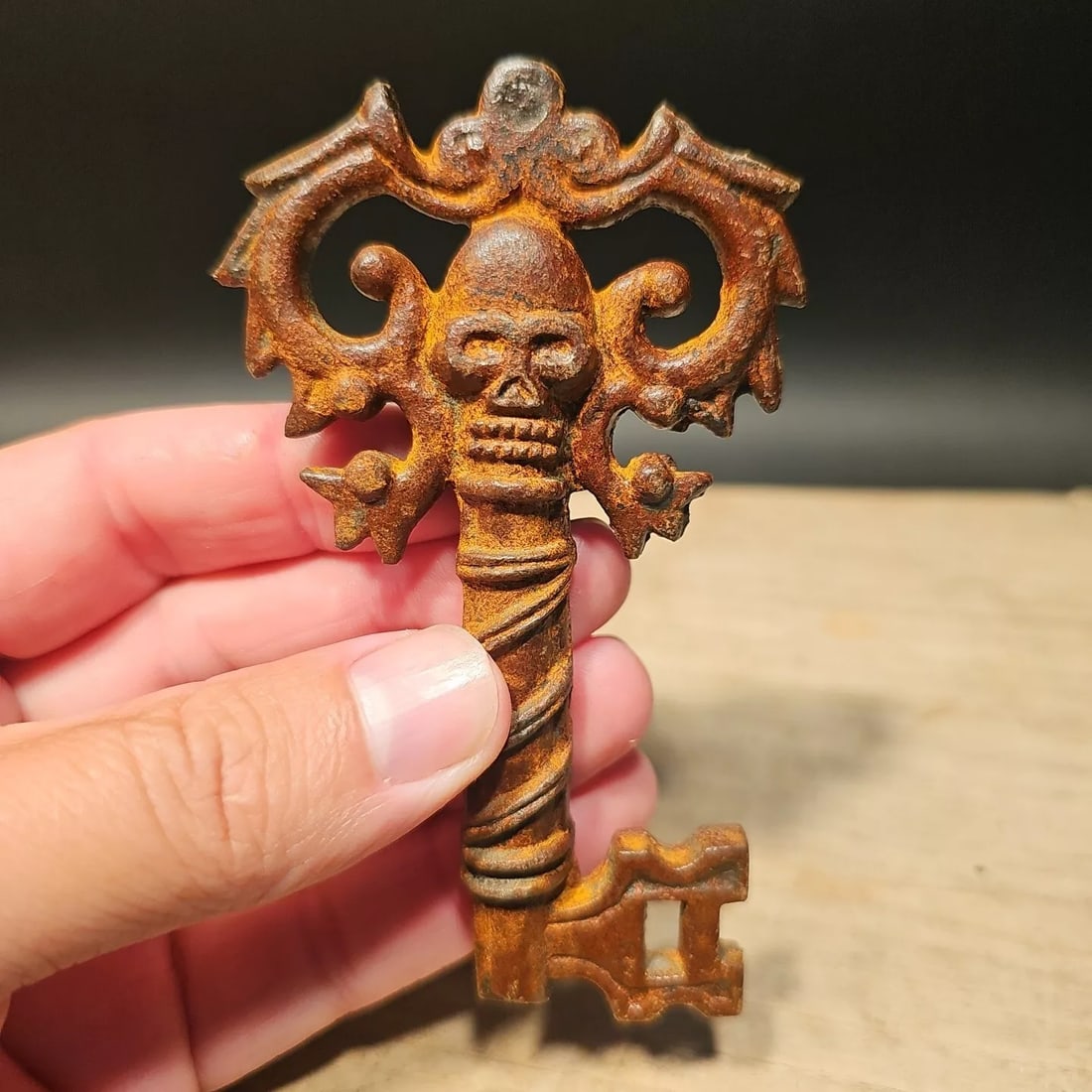 4" Large Iron Skeleton Key (1 of 15)