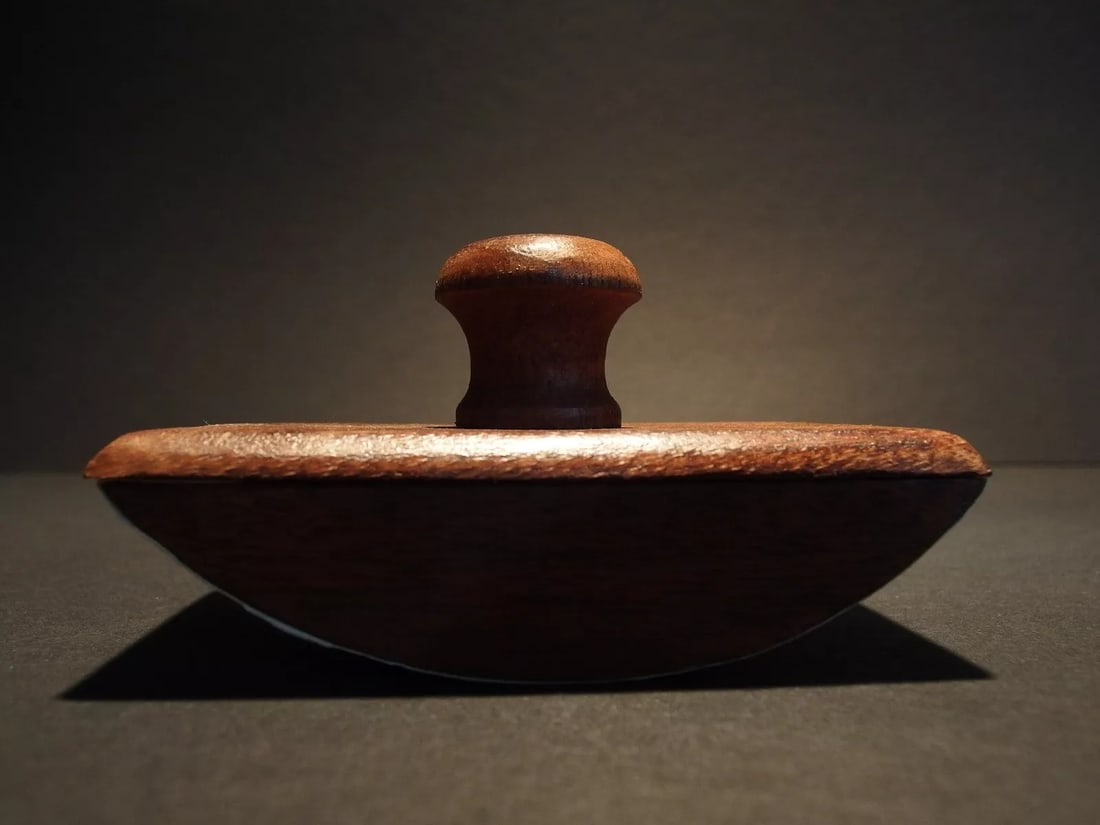 Wood Dip Pen Writing Ink Blotter: 4" x 2 3/8" x 2 1/4" Nice replica of a antique ink blotter. This piece unscrews as shown in the images to replace the included paper for blotting fresh ink to prevent smudging. This piece is in new co