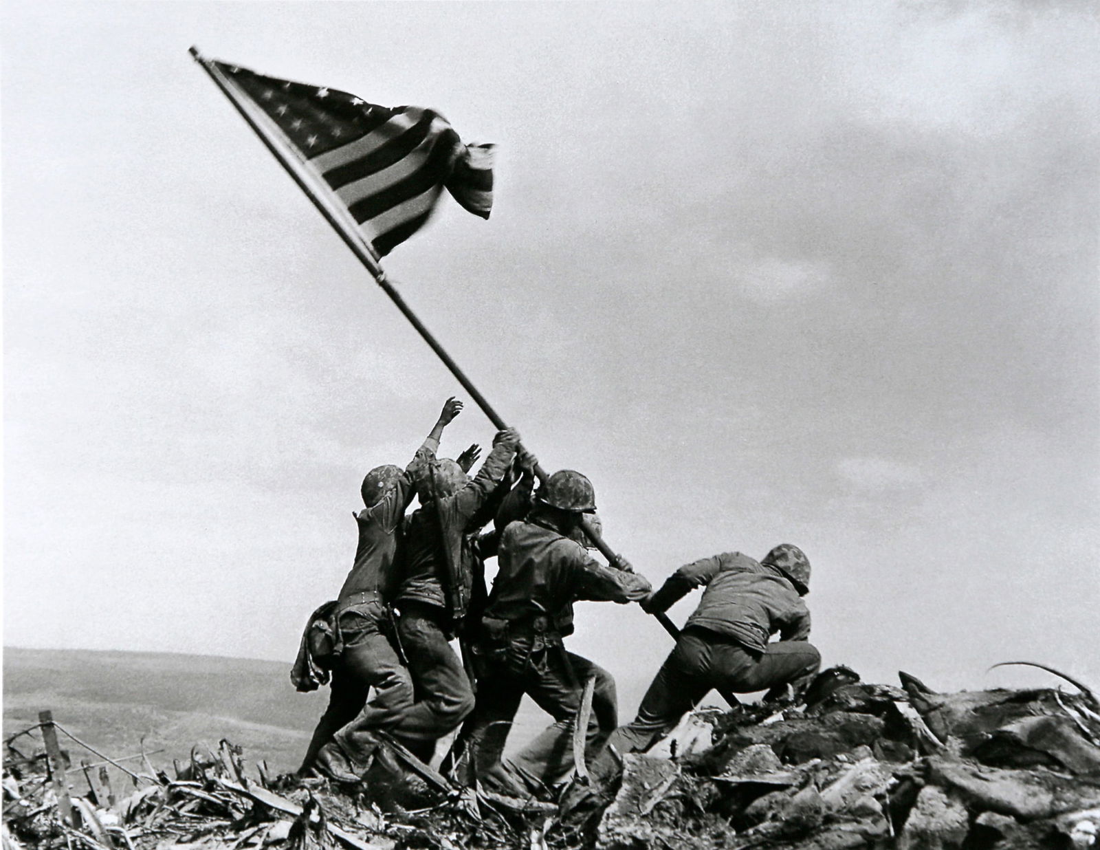Joe Rosenthal: Raising the Flag on Iwo Jima, 1945 (1 of 1)