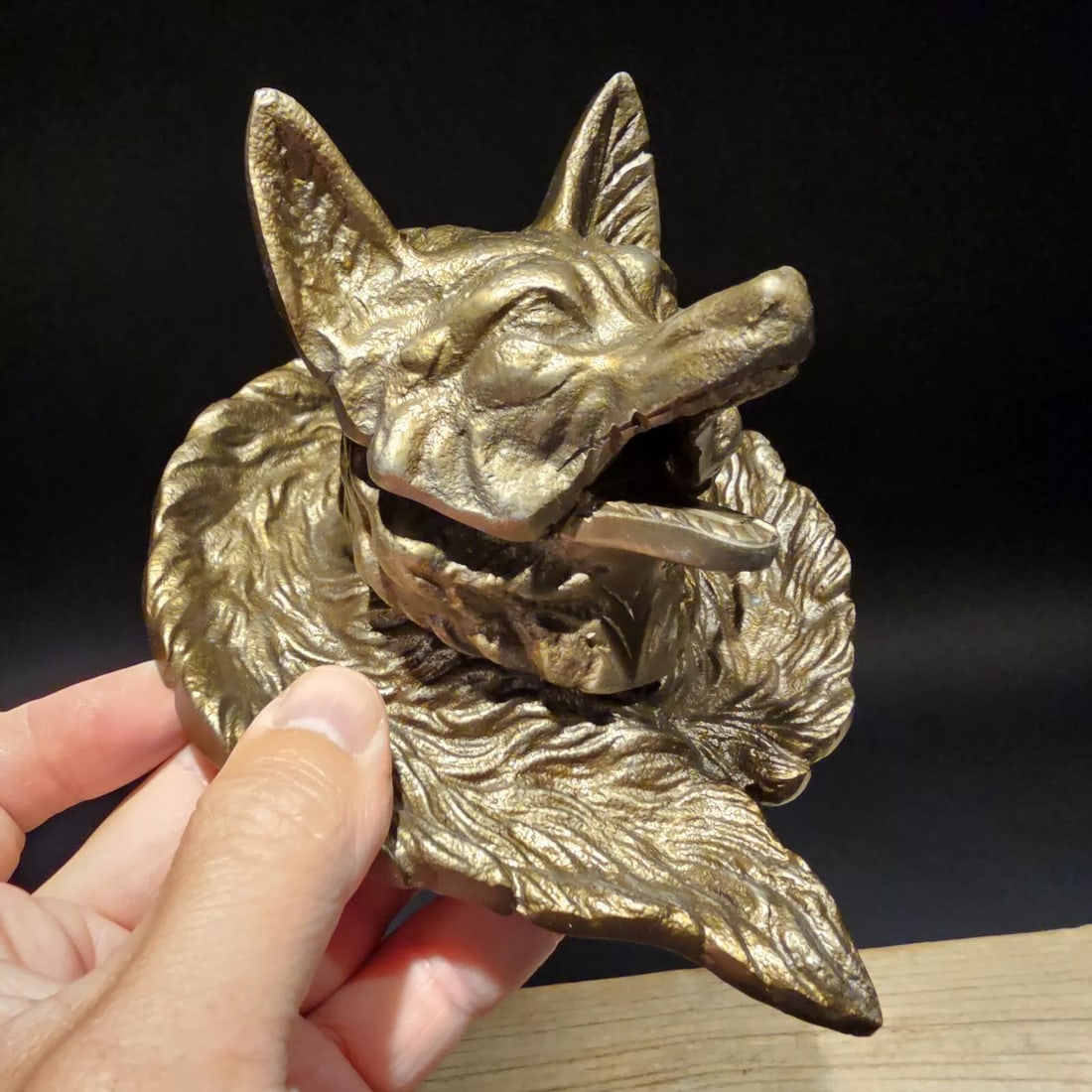 Metal Fox Inkwell Desk Stand (1 of 20)