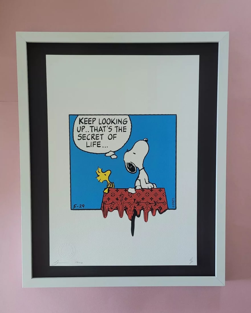 star3·額縁セット】【DEATH NYC】SNOOPY＆Queen Death Nyc Large