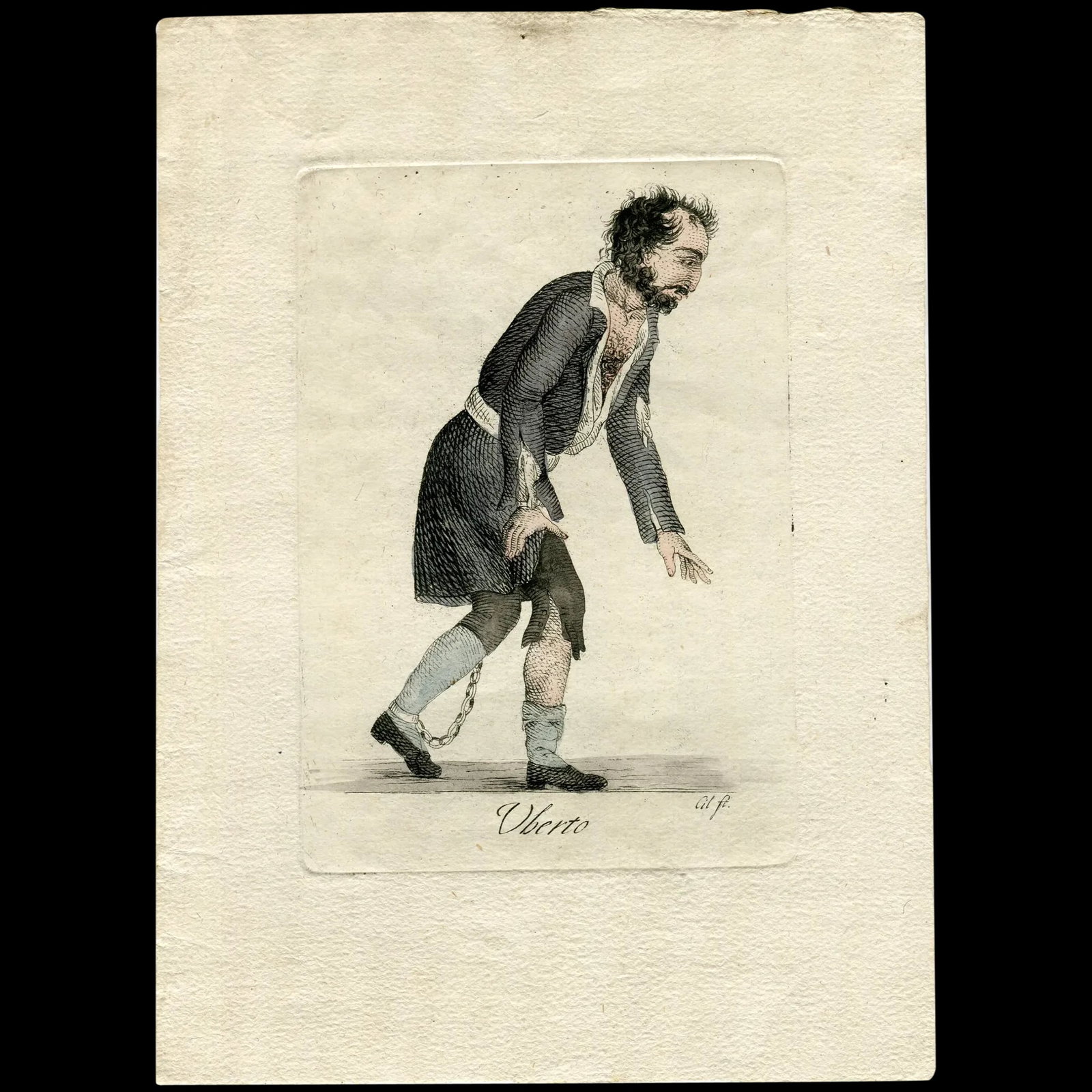 Oberto, Conte di San Bonifacio - Verdi opera - Antique engraving (1 of 3)