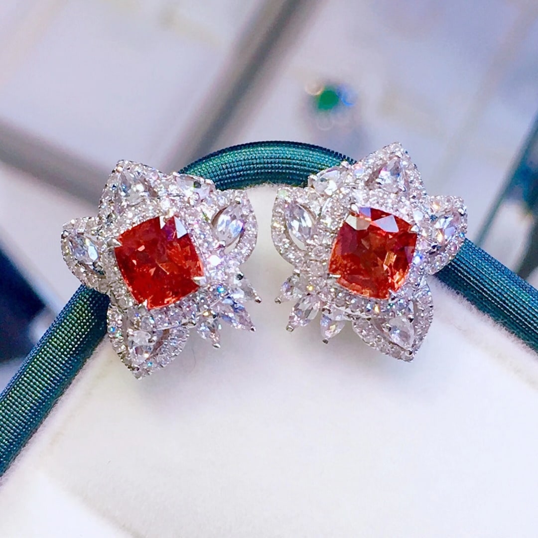 14K White Gold 0.59 CTW Ruby & Diamond Ring (1 of 8)