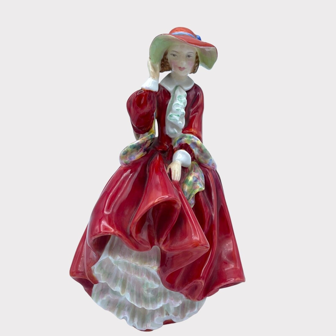 Vintage Royal Doulton Porcelain Figurine Top of The Hill 1950-1959 England (1 of 8)
