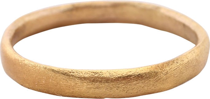 ANCIENT VIKING WEDDING RING C.850-1050 AD SZ 8 1/4 (1 of 4)