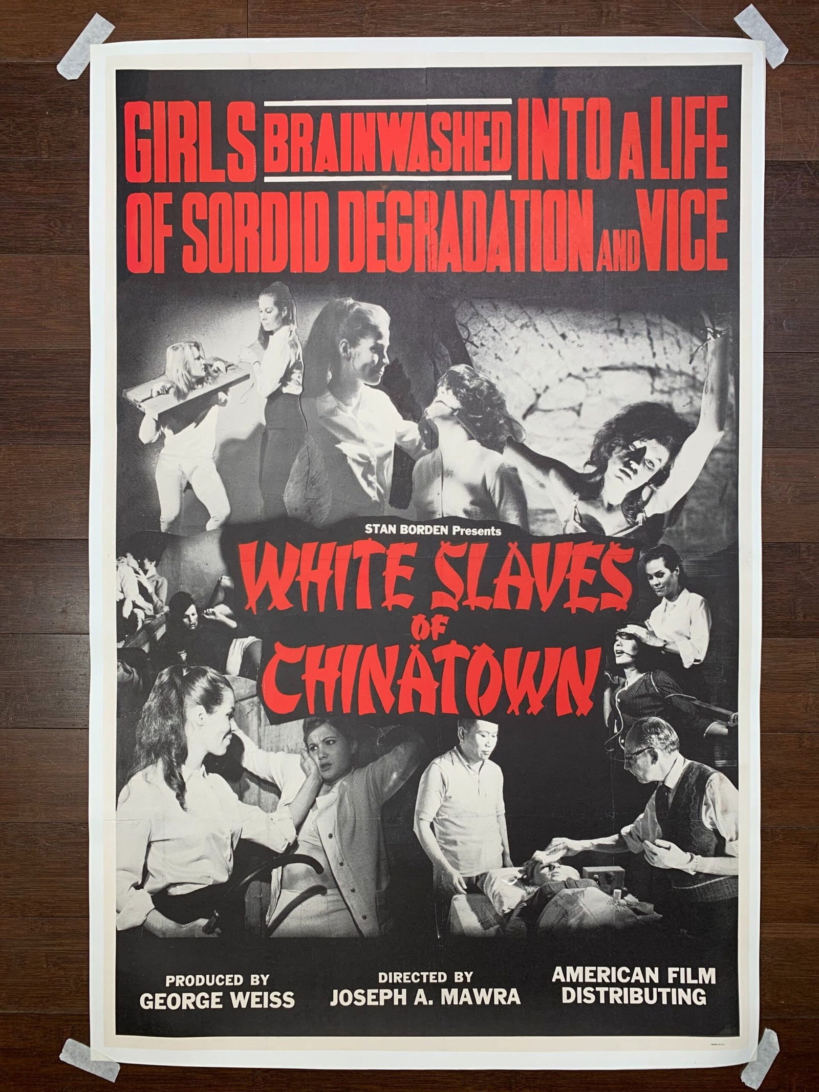 White Slaves Of Chinatown (1964) 25.75x39.25 US Movie Poster LB (1 of 6)