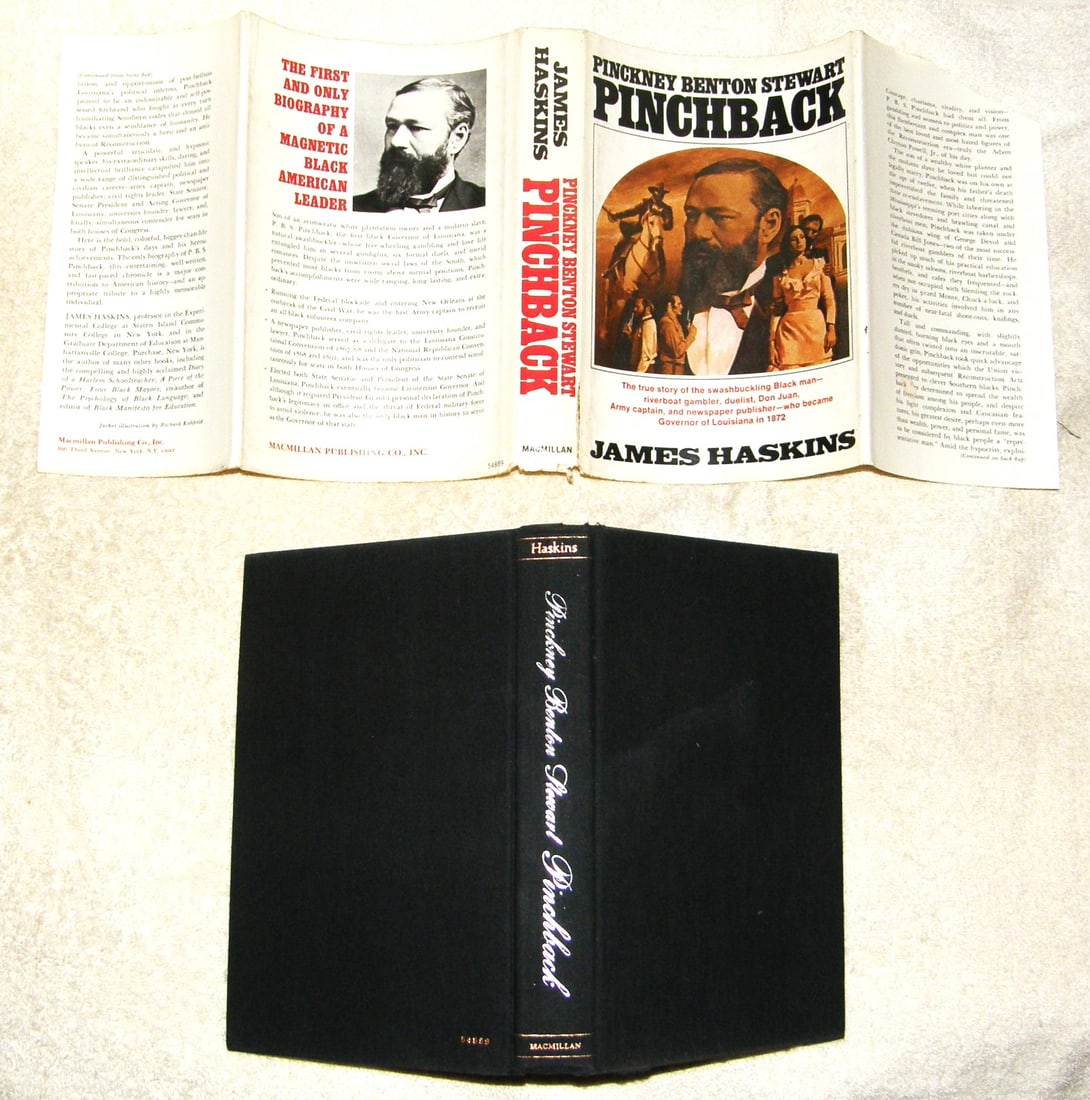 Negro Gambler,Governor Louisiana: Box 1 Biography of the mid 19th century larger than life character known as Pinchback whose real name was Pinckney Benton Stewart. He was a gambler, dualist, opportunist politician who became the firs
