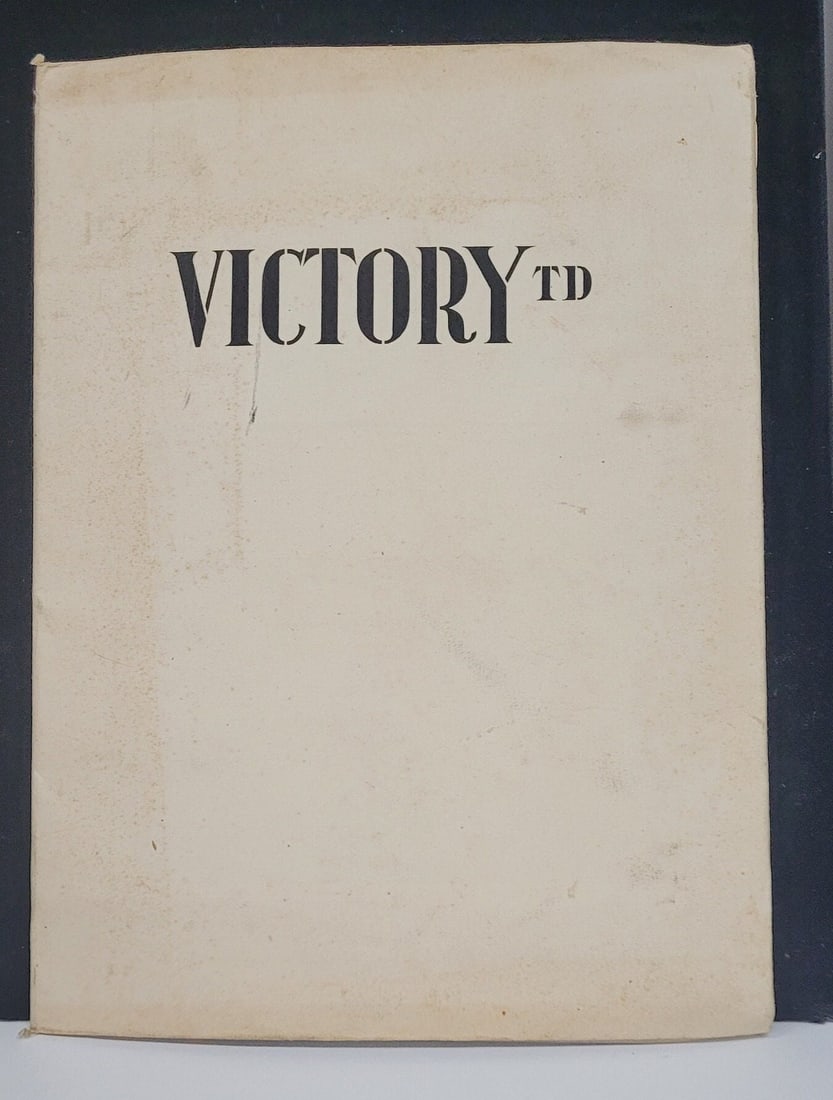 World War II Maps & Art Vintage Set of Original Victory TD Captain John Wright Tank Destroyer: Vintage from the 1940s Materials: paper "World War II Maps & Art Vintage Set of Original Victory TD Captain John Wright Tank Destroyer Battalion Booklet Germany This is a Pamphlet Booklet meant to doc