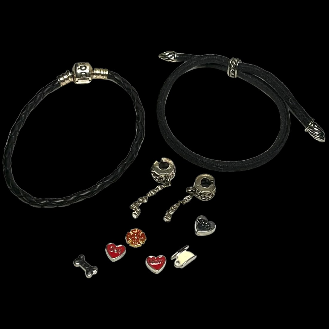 Vintage Lot of Pandora Bracelets and Charms (1 of 5)