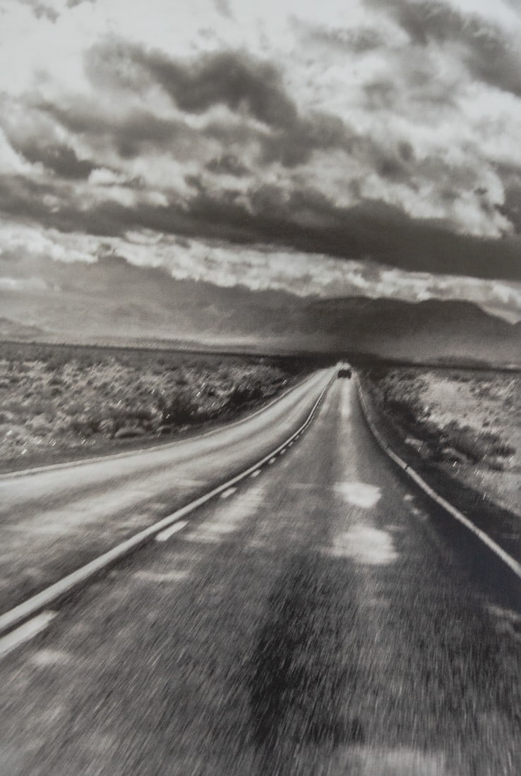 HELMUT NEWTON - Leaving Las Vegas, 1998: Artist: Helmut Newton Title: Leaving Las Vegas, 1998 Medium: Photo Litho, 2004, Germany Dimensions: 8x11.8" Description: Heat Wax Mounted on 12x16" Conservation Board Artist Bio: Helmut Newton (1920-2