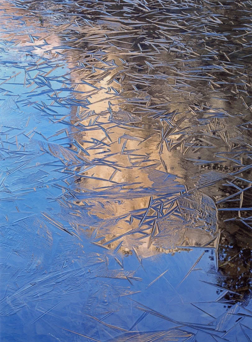 ELIZABETH CARMEL - Frozen River Reflecting El Capitan (1 of 1)