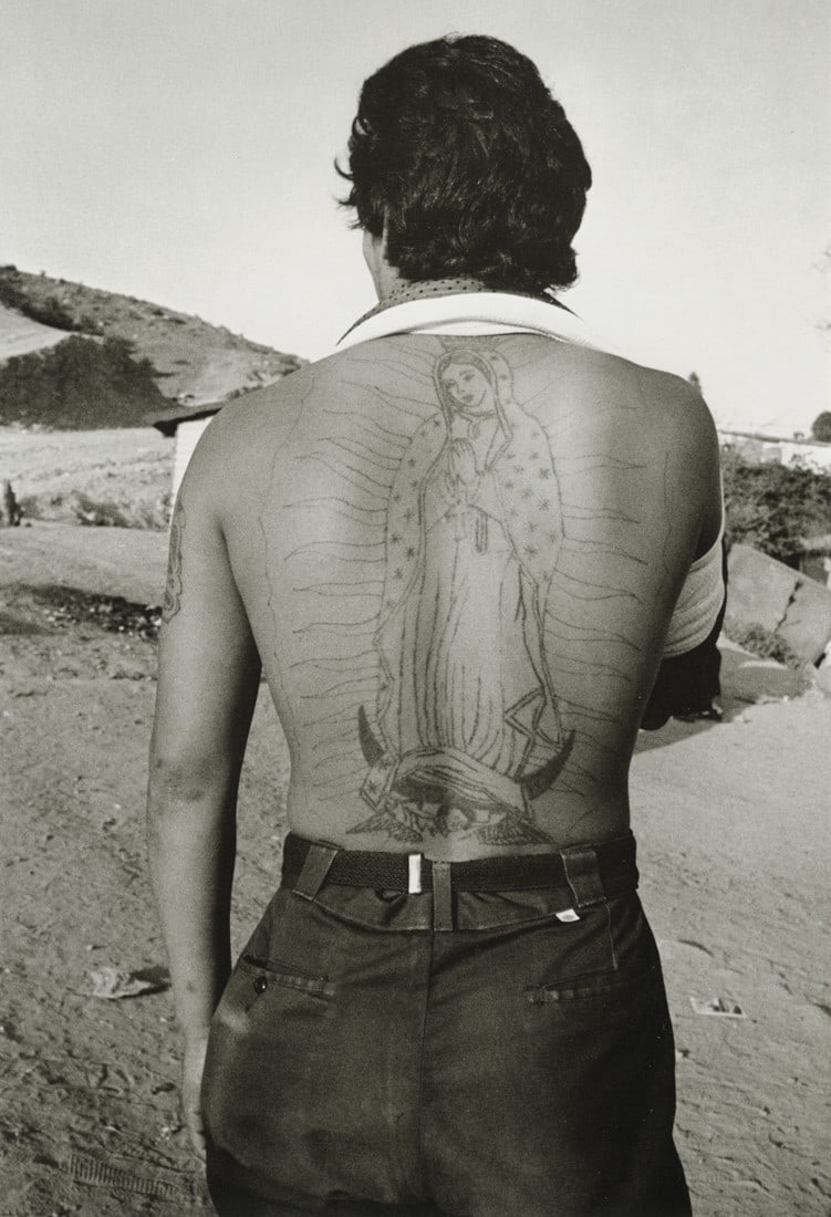 GRACIELA ITURBIDE - La Frontera, The Border, Tijuana: Artist: Graciela Iturbide Title: La Frontera, The Border, Tijuana, Baja, California, 1990 Medium: Photo Litho, 1996, Italy Dimensions: 6.8x10" Description: Heat Wax Mounted on 11x14" Conservation Boar