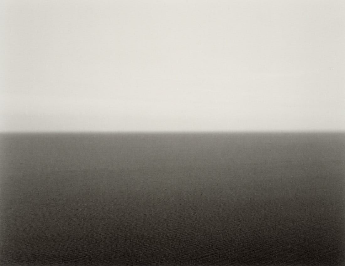HIROSHI SUGIMOTO - Marmar Sea, Silivli, 1991: Artist: Hiroshi Sugimoto Title: Marmar Sea, Silivli, 1991 Medium: Photo Litho, 2005, Germany Dimensions: 8.5x6.55" Description: Heat Wax Mounted on 8.5x11" Conservation Board Artist Bio: Hiroshi Sugim