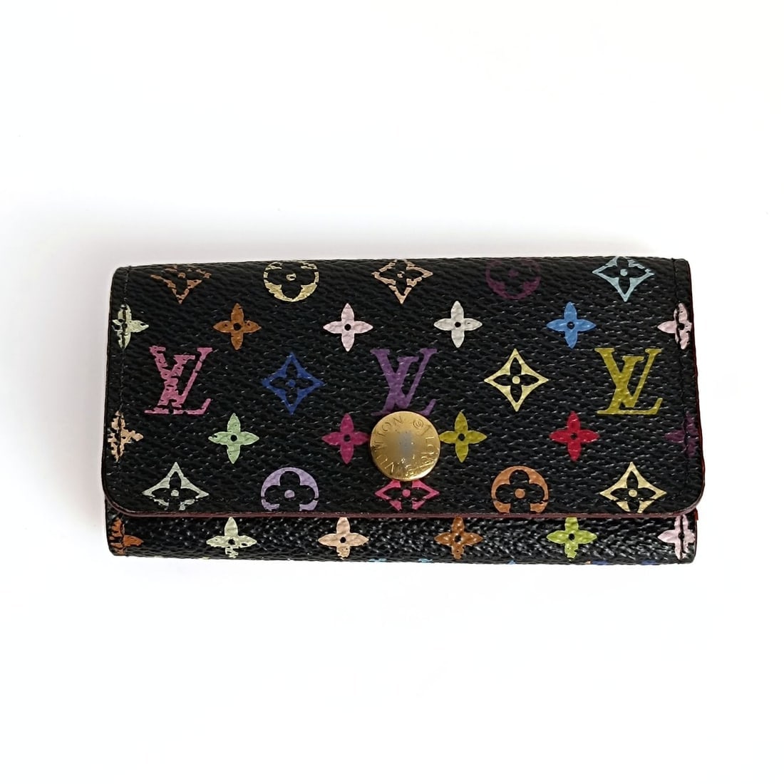 LOUIS VUITTON Murakami multicolored key ring with 4 hooks (1 of 5)