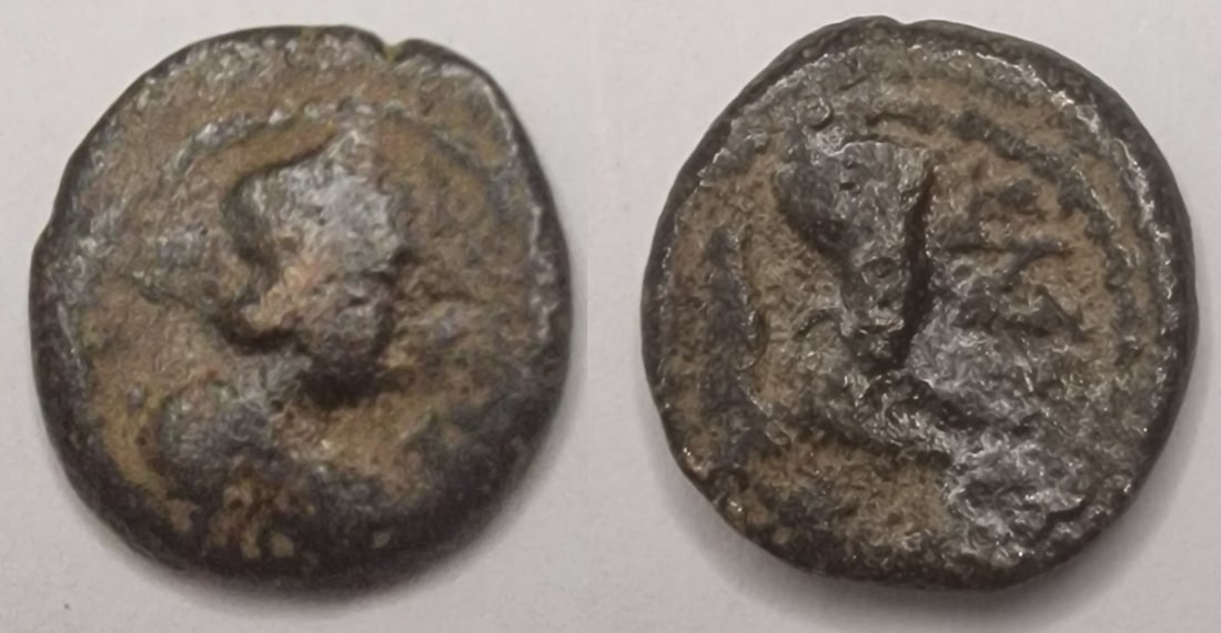 Kings of Armenia: Title: Kings of Armenia Description: Tigranes II ‘the Great Date/Period: 95-56 BC Materials: bronz coin Dimensions: 15.6 mm Reserve: $10.00 Shipping: Domestic: Flat-rate of $15.00 to anywhe