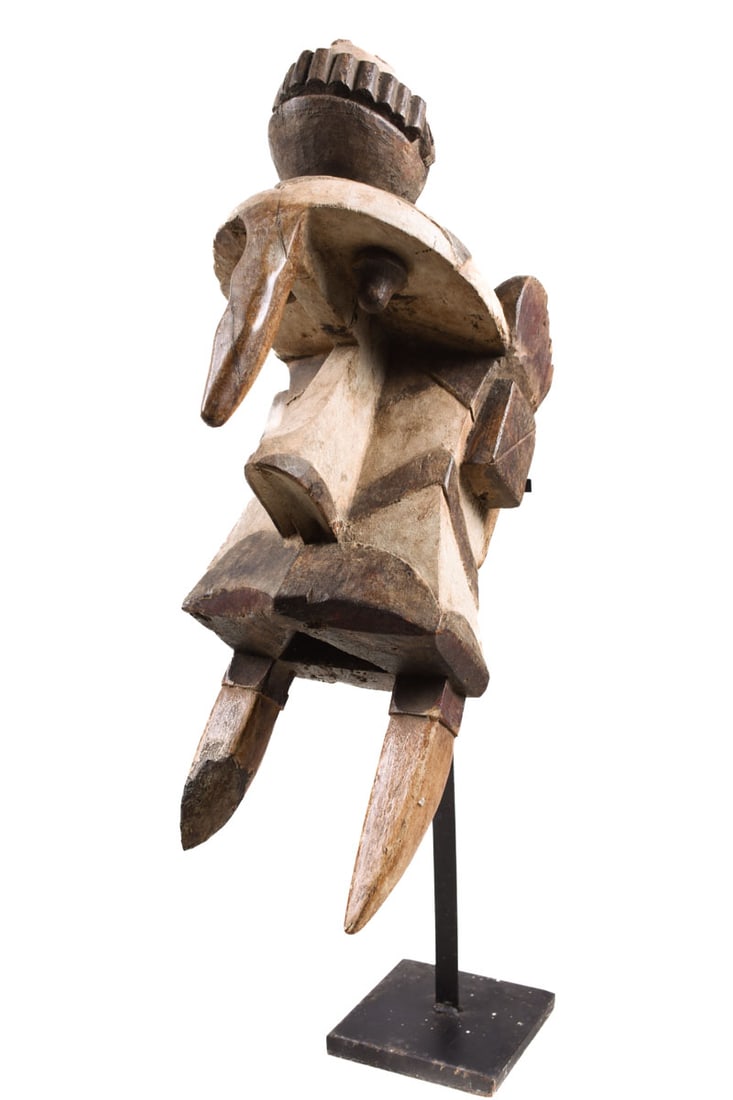 Elephant Mask - Wood - IGBO / IBO - Nigeria (1 of 7)