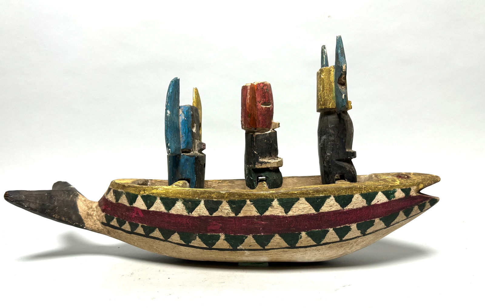 Kachina canoe - wood - Hopi - Arizona, USA (1 of 19)