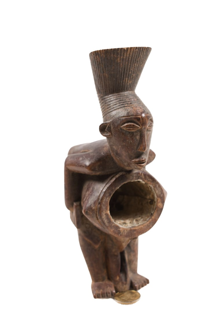 Ancestor figure - Wood - Mangbetu - Congo (1 of 8)