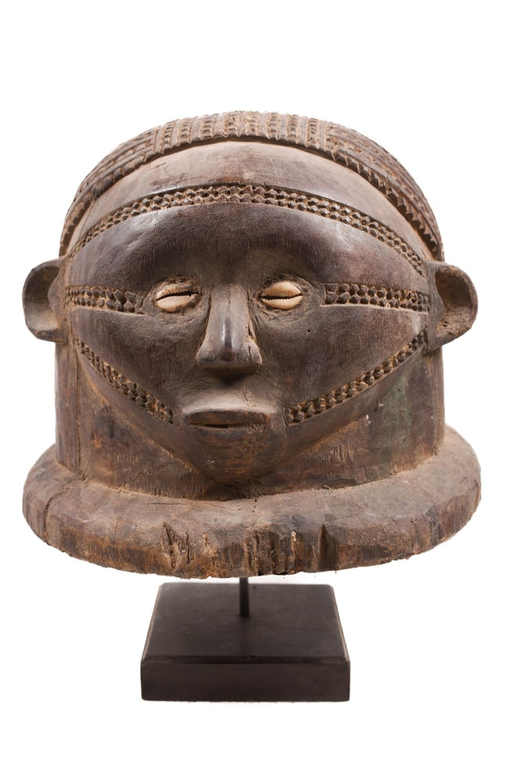Mask - Wood - Tabwa - Congo (1 of 8)