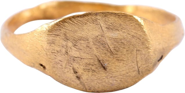 MEDIEVAL WOMAN’S RING, 10TH CENTURY AD SIZE 5 1/2 (1 of 5)