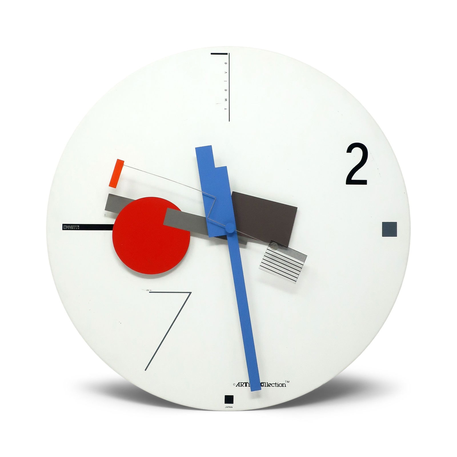 1980s ARTime Collection Wall Clock by Canetti (1 of 7)